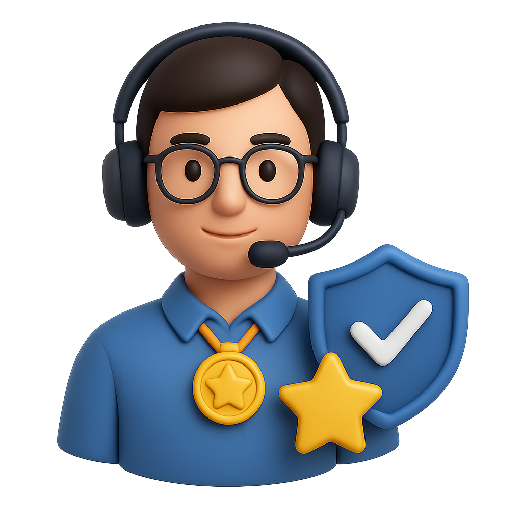 Erstklassiger Support